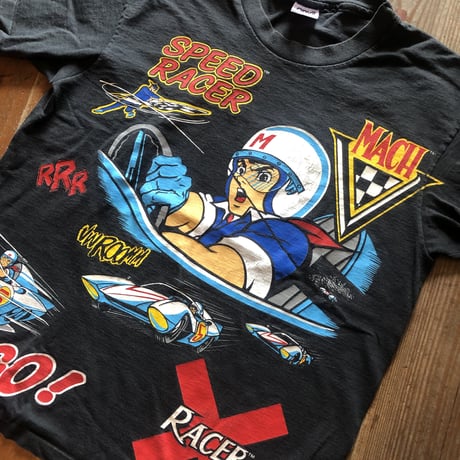 90's SPEED RACER マルチプリントTシャツ ©︎1992