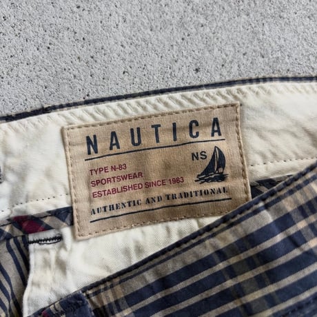 NAUTICA チェックショーツ