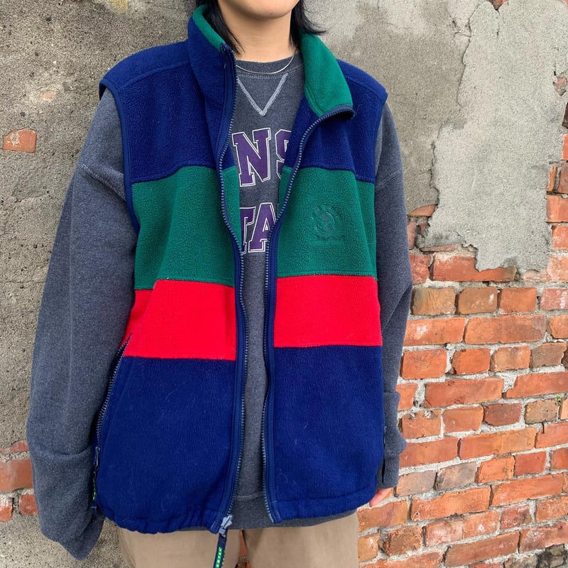 大特価!!】 【90s】エディーバウアー ポーラテックフリース ジップ 