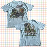 USA製 Hanes 両面アニマルプリントTシャツ
