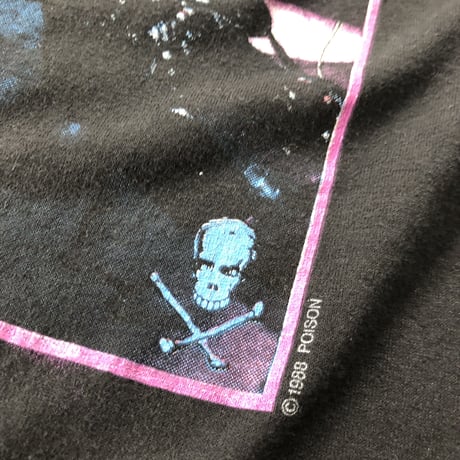 80's POISON バンドTシャツ XL