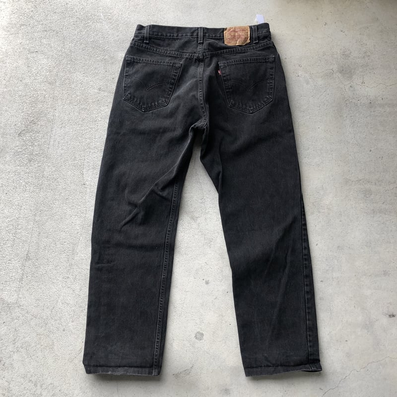 Levi's505 W36 ブラック | CUSTOM FEVER