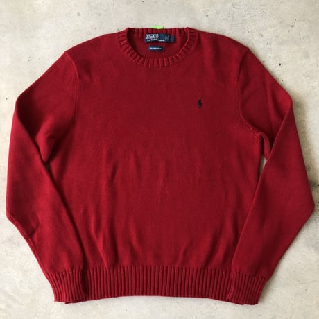 POLO コットンニット