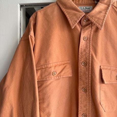 〜80'sUSA製 L.L.Bean シャモアクロスシャツ