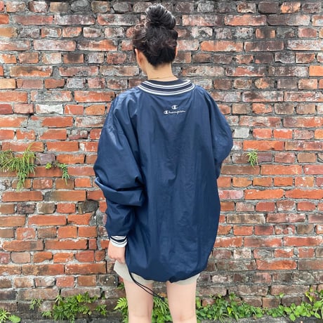 champion ナイロンプルオーバージャケット