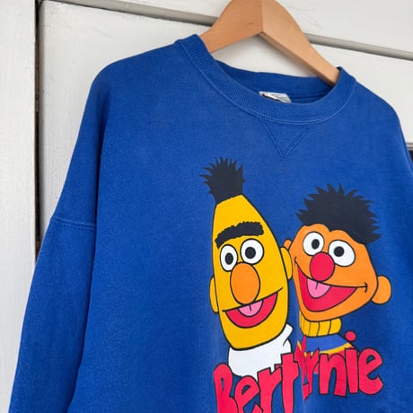 90's USA製 Sesame Street “Bert & Ernie” スウェット
