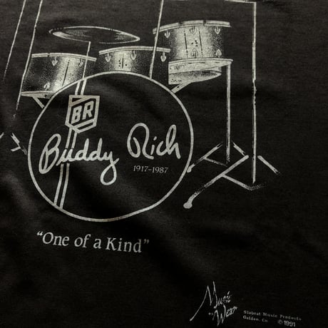 ©︎1991 未使用 Buddy Rich Tシャツ