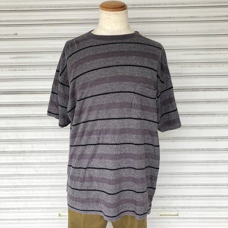 初期タグOLD STUSSY ボーダーTシャツ