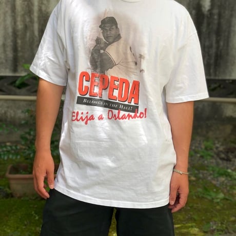 90's USA製MLB⚾️プリントTシャツ XL