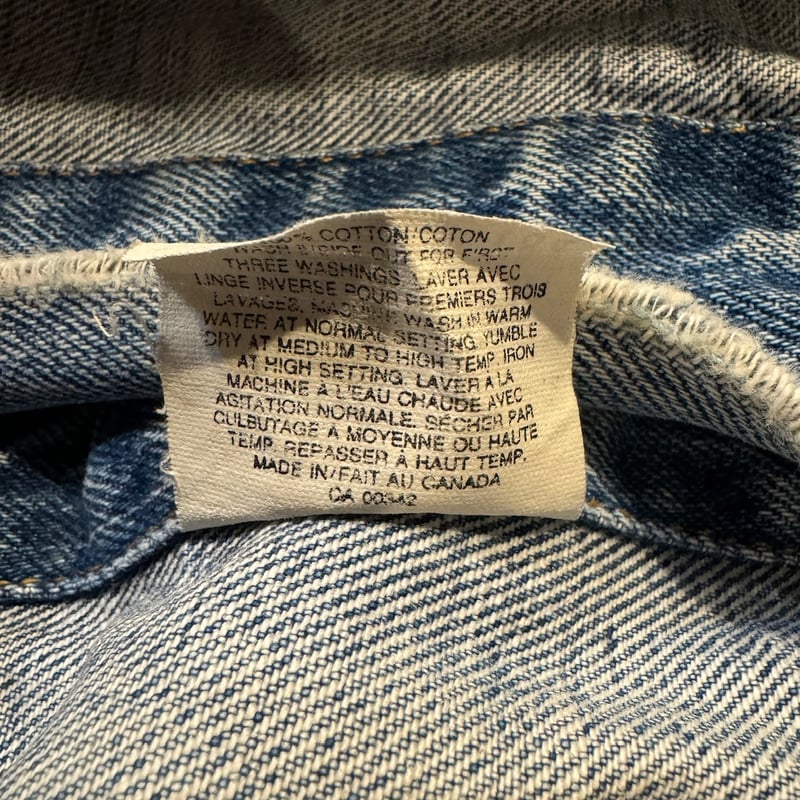 CANADA製 Levi's 75525-4891 デニムジャケット | CUSTOM FEVER