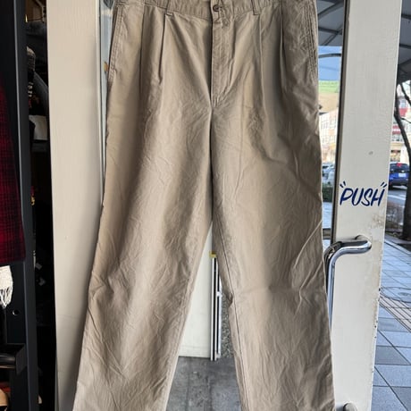 90's USA製 DOCKERS 2タックチノ W33×L30