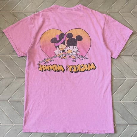 ミッキー&ミニー 両面プリントTシャツ