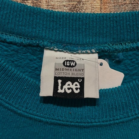 USA製 Lee 子猫ラグランスウェット