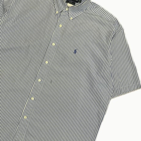 Ralph Lauren 半袖ストライプシャツ BLAKE L