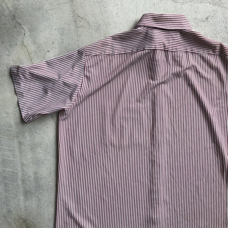70's TOWN CRAFT半袖ストライプシャツ