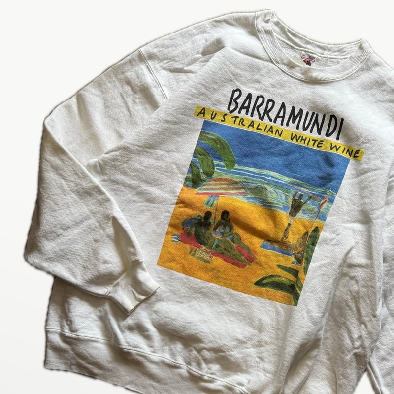 90's USA製FRUIT OF THE LOOM プリントスウェット XL | CUSTO