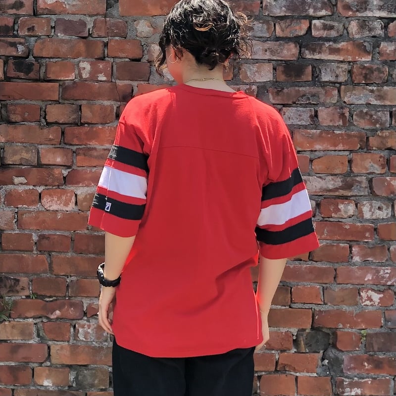 90年代USA製 LOGO7 フットボールT | CUSTOM FEVER 90年代USA製 LOGO7 フットボールT | CUSTOM FEVER