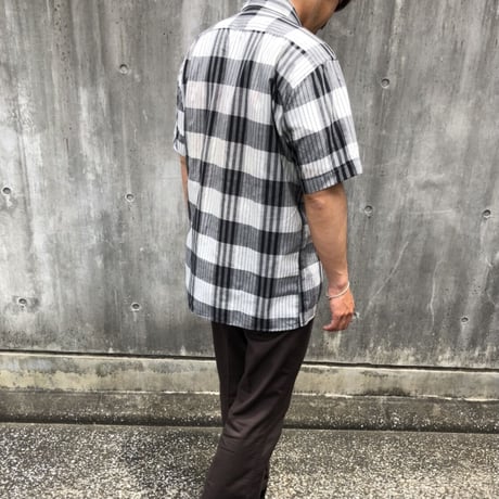 ピエールカルダンチェックシャツ