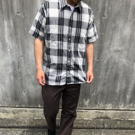 ピエールカルダンチェックシャツ