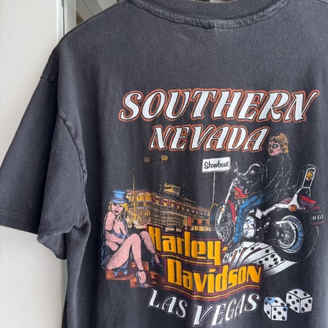USA製 〜90's HARLEY DAVIDSON プリントT  XL