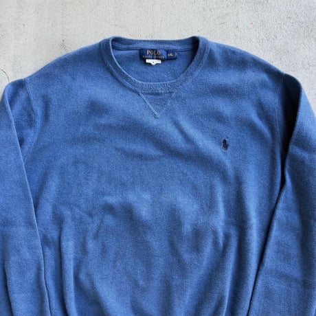 POLO コットンニット