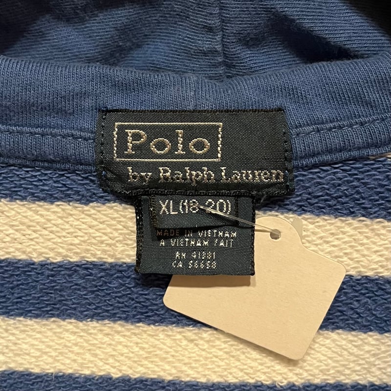 POLO ボーダージップパーカー | CUSTOM FEVER