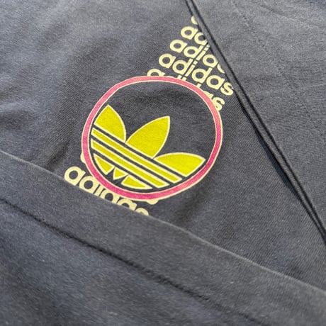 90's adidas プリントT XL