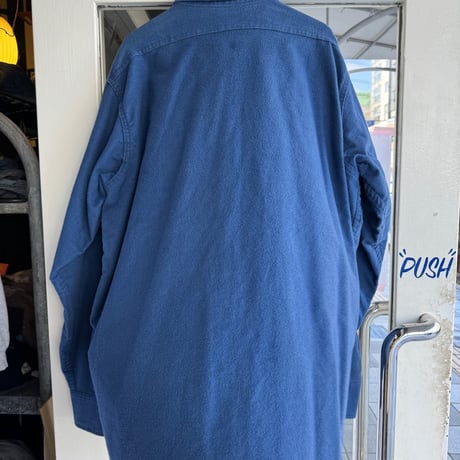 80's WOOLRICH長袖シャモアシャツ  XL