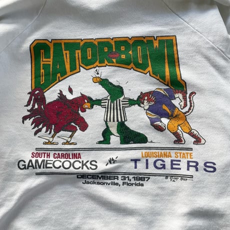 80年代USA製ゲイターボウルスウェット