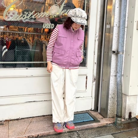 NOS ハイネック中綿ベスト