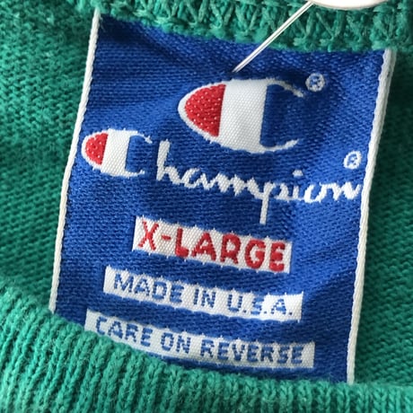 90's USA製CHAMPION カレッジプリントTシャツ　XL