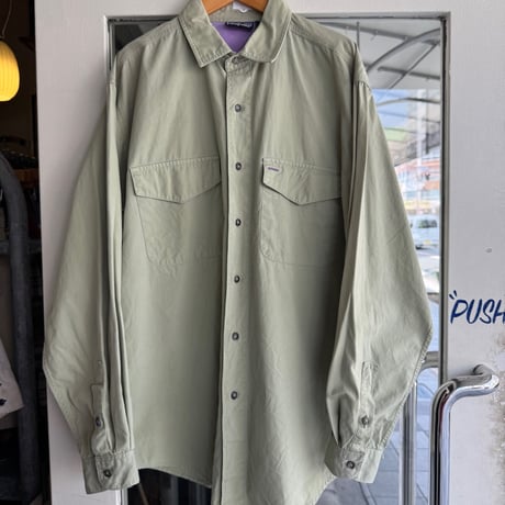 90's Patagonia コットンツイルシャツ M