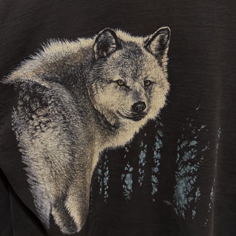 オオカミ柄モックネックスウェット🐺