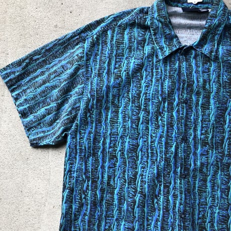 90's USA製 総柄シャツ