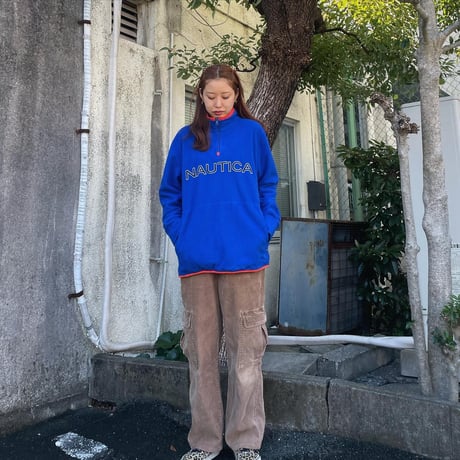 NAUTICAハーフジップフリース