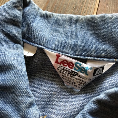 70's Lee Set デニムジャケット②