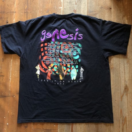 genesis バンドTシャツ
