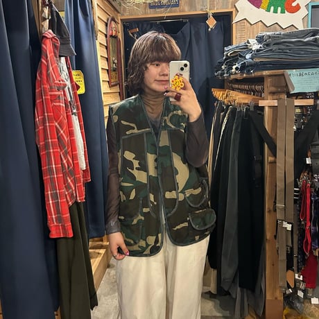 迷彩ハンティングベスト