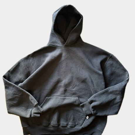 90's USA製RUSSELL無地フーディ XL