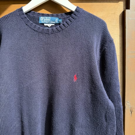 POLO コットンニット