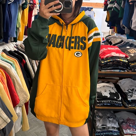 NFL PACKERS フード付きトラックジャケット