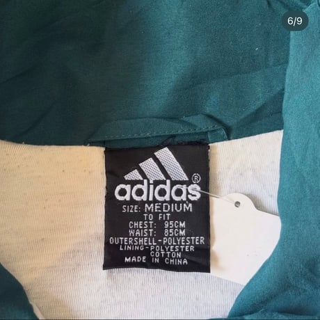 90~00s adidas ジップアップジャケット
