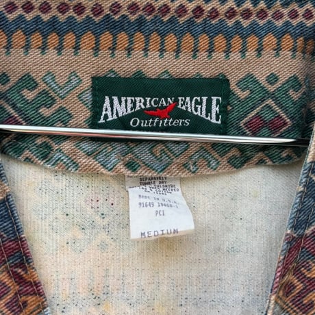 AMERICAN EAGLE 総柄ベスト