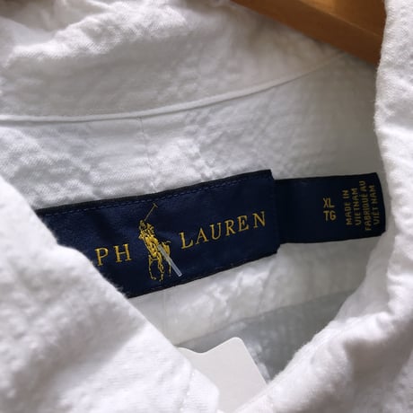 Ralph Lauren半袖白シャツ