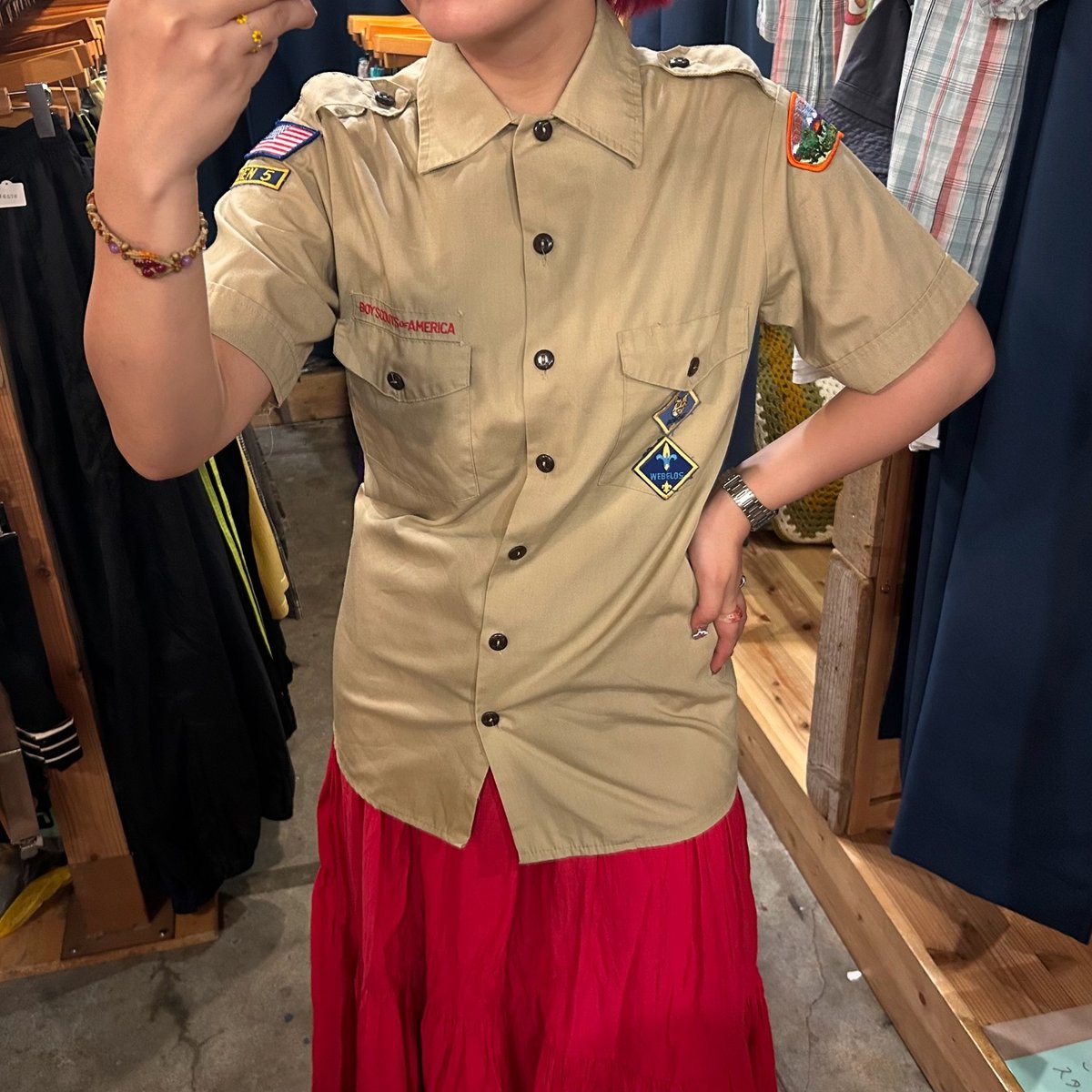 USA製 ボーイスカウトシャツ | CUSTOM FEVER