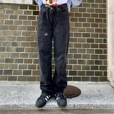 Levi's505 W33 L34ブラック