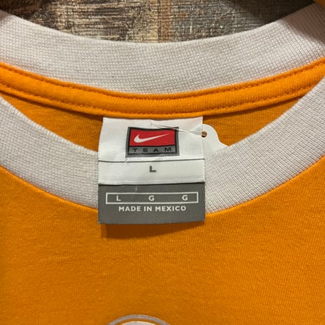 90's NIKE プリントリンガーTシャツ