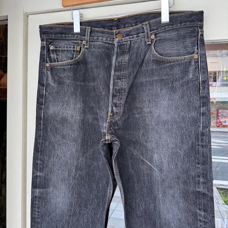 Levi's501 W38×L32 先染めブラック