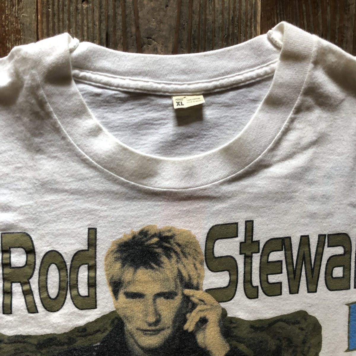 90s USA製 ROD STEWART バンドTシャツ 長袖 シングルステッチ 90s USA製 Rod Stewart ツアー Tシャツ シングルステッチ - メルカリ