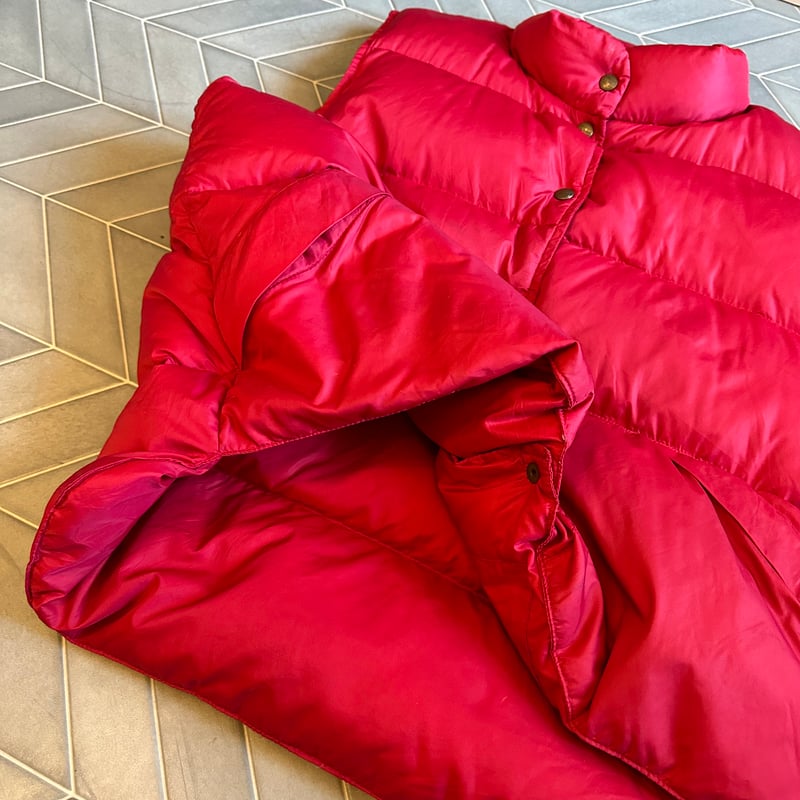 LLBean 80's復刻 ダウンベスト レッド LLBean 80's復刻 ダウンベスト レッド